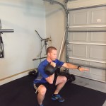 The 1 Arm Kettlebell Front Squat