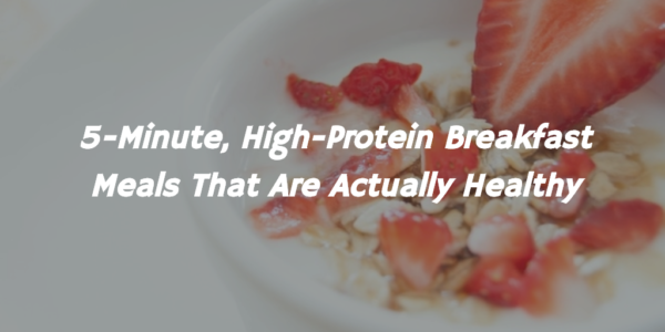 high-protein breakfast meals