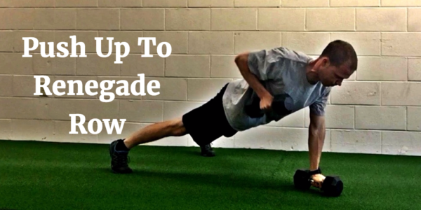 push up to renegade row